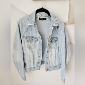 Madewell Light Blue Denim Jacket